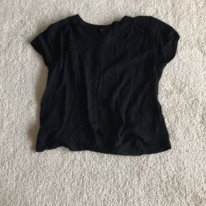 Black button up shirt